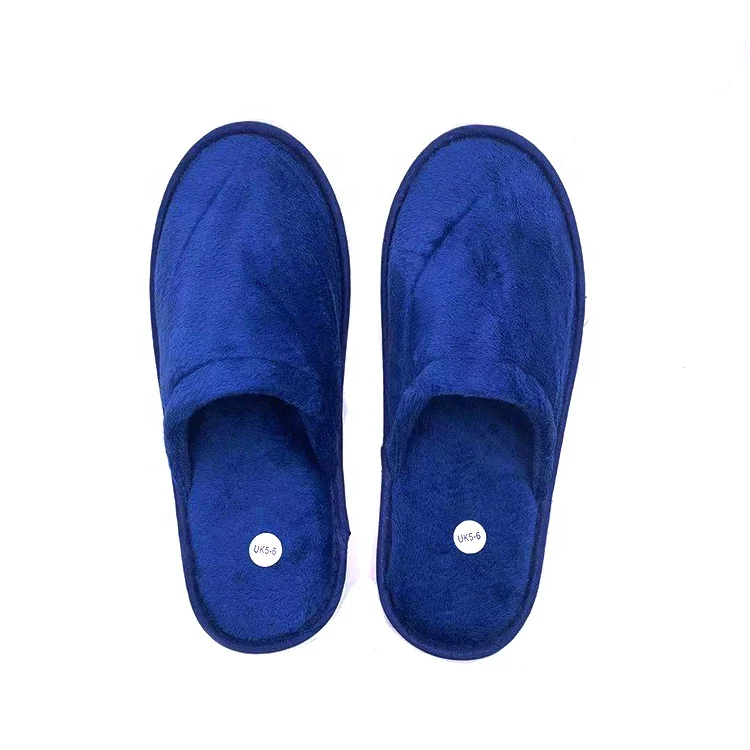 
 Одноразовые черные Флисовые Тапочки для гостей, гостиничные тапочки для мужчин и женщин с индивидуальным логотипом  