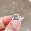 18K Solid Gold 1.0ct -0004