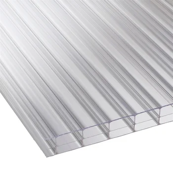 UV heat resistance clear double wall multiwall polycarbonate sheet