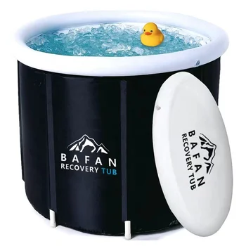 BAFAN Custom  5 Layers Nylon PVC Portable Sports Fitness Man Recovery Therapy Ice Bath Tub