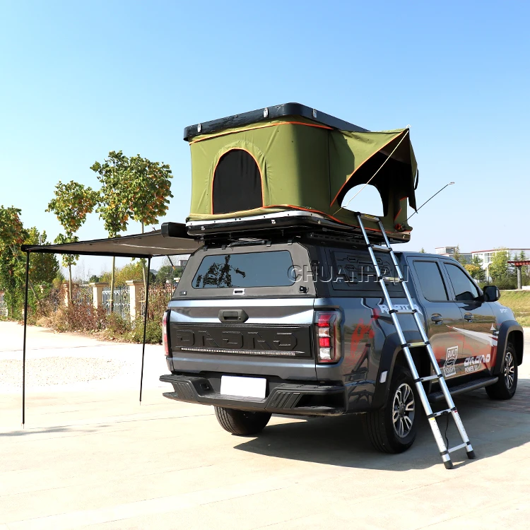 4-Person Automatic Car Rooftop Tent Box for Ford F150 Ranger Top Roof Car Tent for Outdoor Camping for SUVs