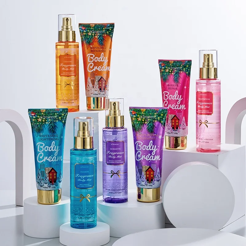KORMESIC 120ml Perfumed Body Lotion & Mist Set - Flower Scent