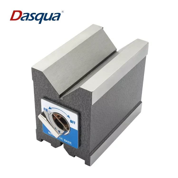 Dasqua Magnetic V Block for Cast Iron Surface Plates
