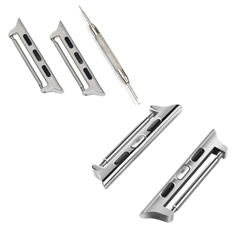 Spring Bar Watch Strap Connector Adapter Compatible with Apple Watch Band, for IWatch Attachment/Clip/Clasp/Hardware/Lug