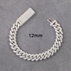 12 mm wide diamond 18 K gold