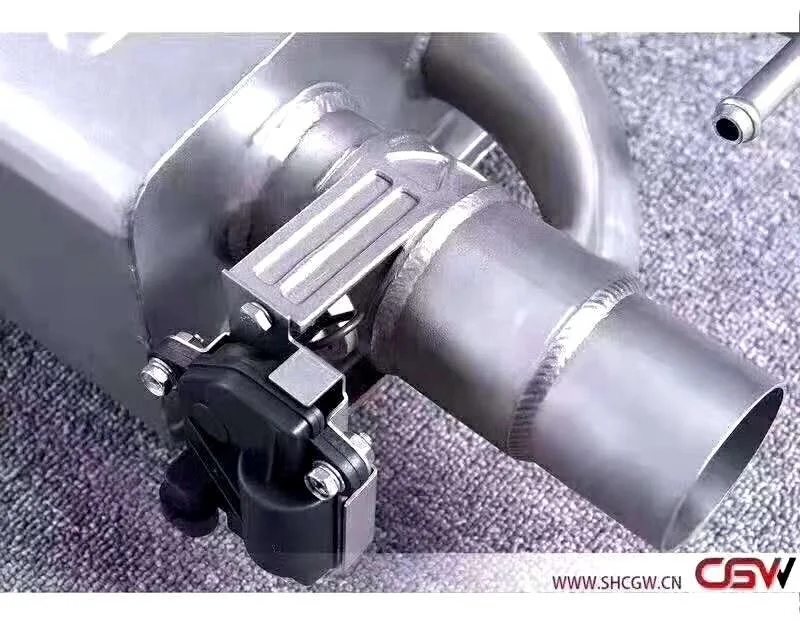 CGW Customized SS 304 Cutout Catback Exhaust Pipe Muffler for Benz Mercedes AMG W205 C300