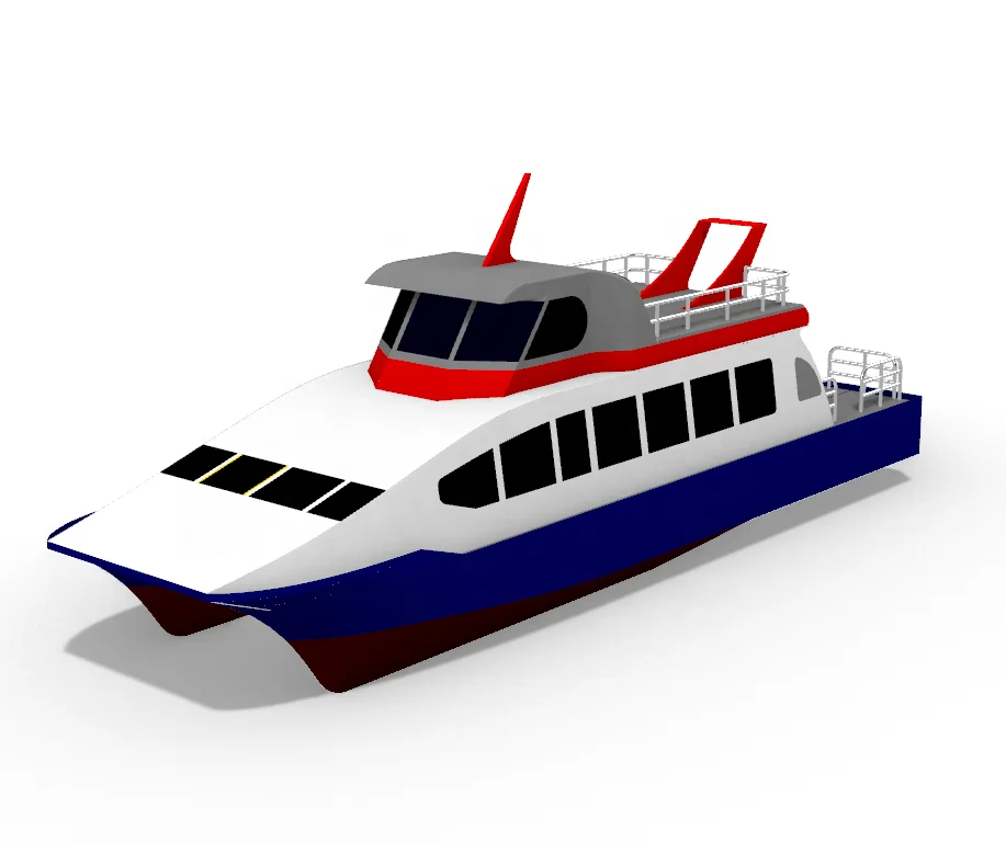 Grandsea 16m Aluminium Jet Catamaran New 50 Passenger Boat with Inboard Diesel Engine for Transportation in the Philippines