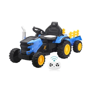 Children's Electric Car Tractor Car for Kids Ride on Car Light & Wheel Power for 5 to 7 Years with USB MP3