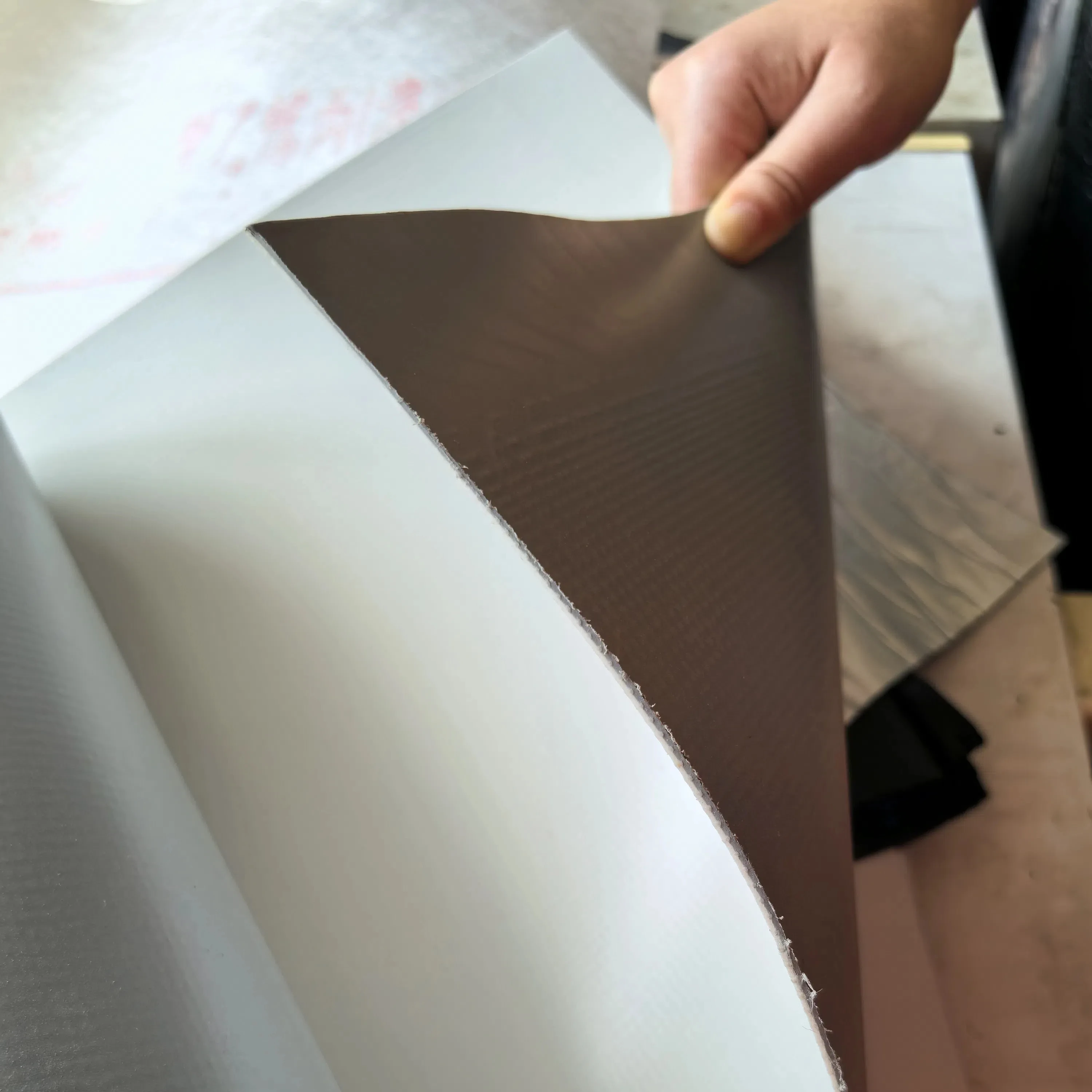 PVC Roof Waterproofing Membrane Recycled Eco-Friendly PVC Membrane Soft Roof Waterproof Sheet PVC Waterproof Material for Roof