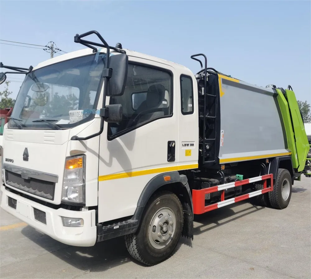 Sinotruk Howo Mini Garbage Truck 4*2 Model 6cbm Compressor Truck Buy