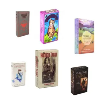 100 styles Amazon hot selling tarot cards buy bulk tarot deck wholesale holographic shiny oracle tarot cards
