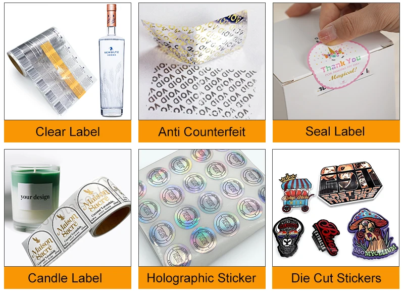 Custom Plastic Bottle Label Sticker Print - Cosmetic Labels