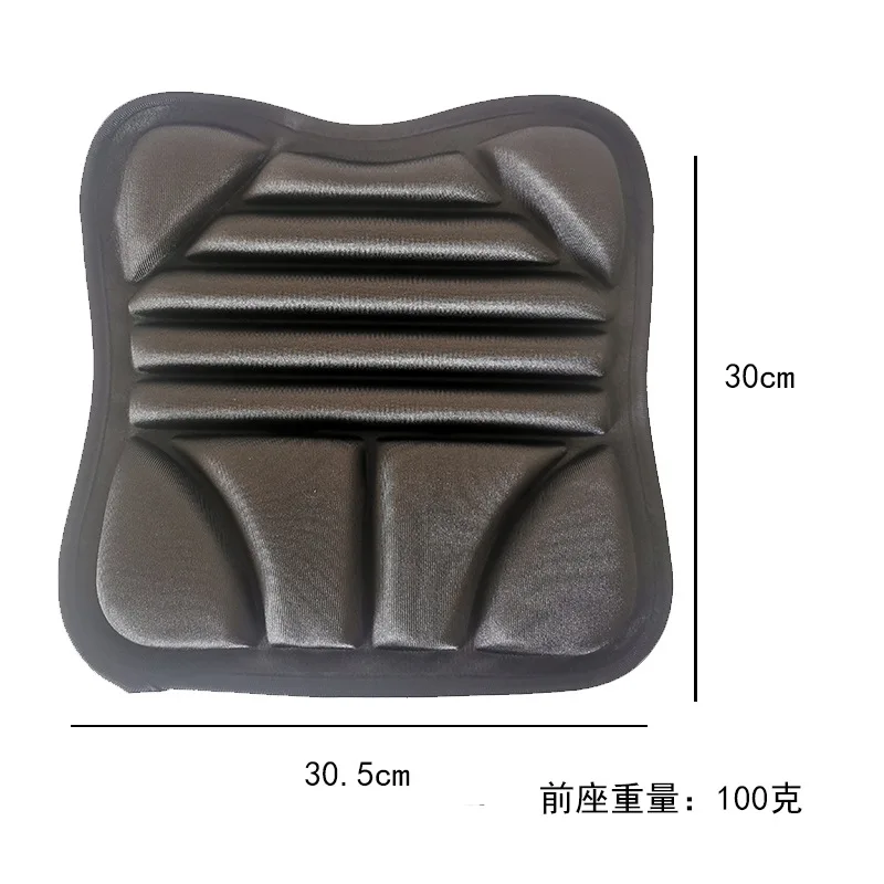 防水オートバイリアシートカバー3Dデザインエアパッドスクーター