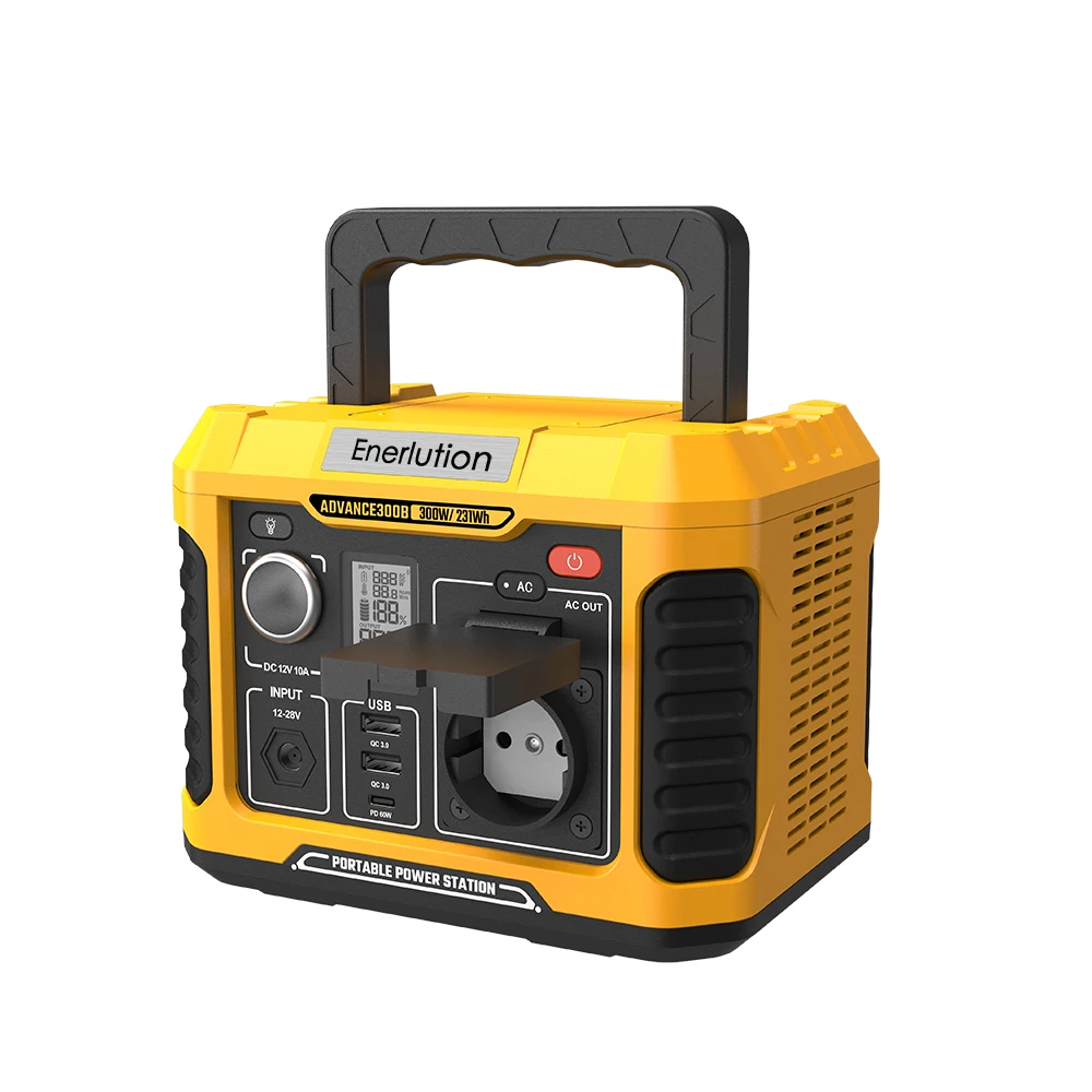 Enernova ETA 600W Portable Power Station - 288Wh LiFePO4 Battery