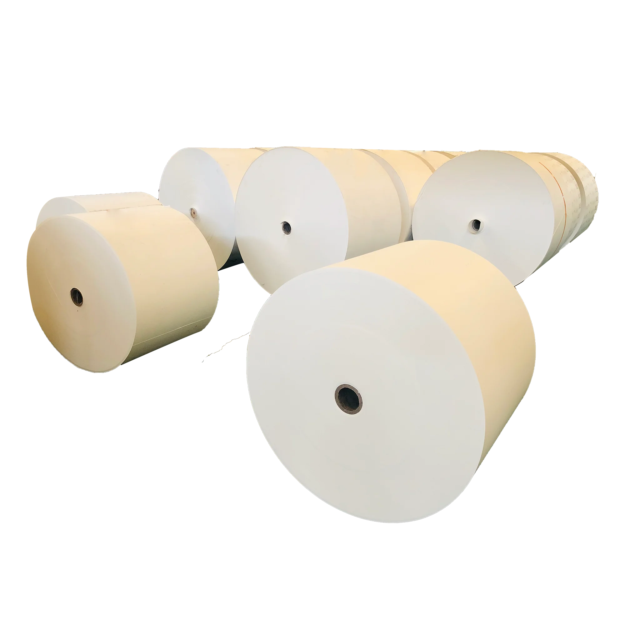 Waterproof wood pulp 30gsm 35gsm 45gsm MG PE coated paper for packing