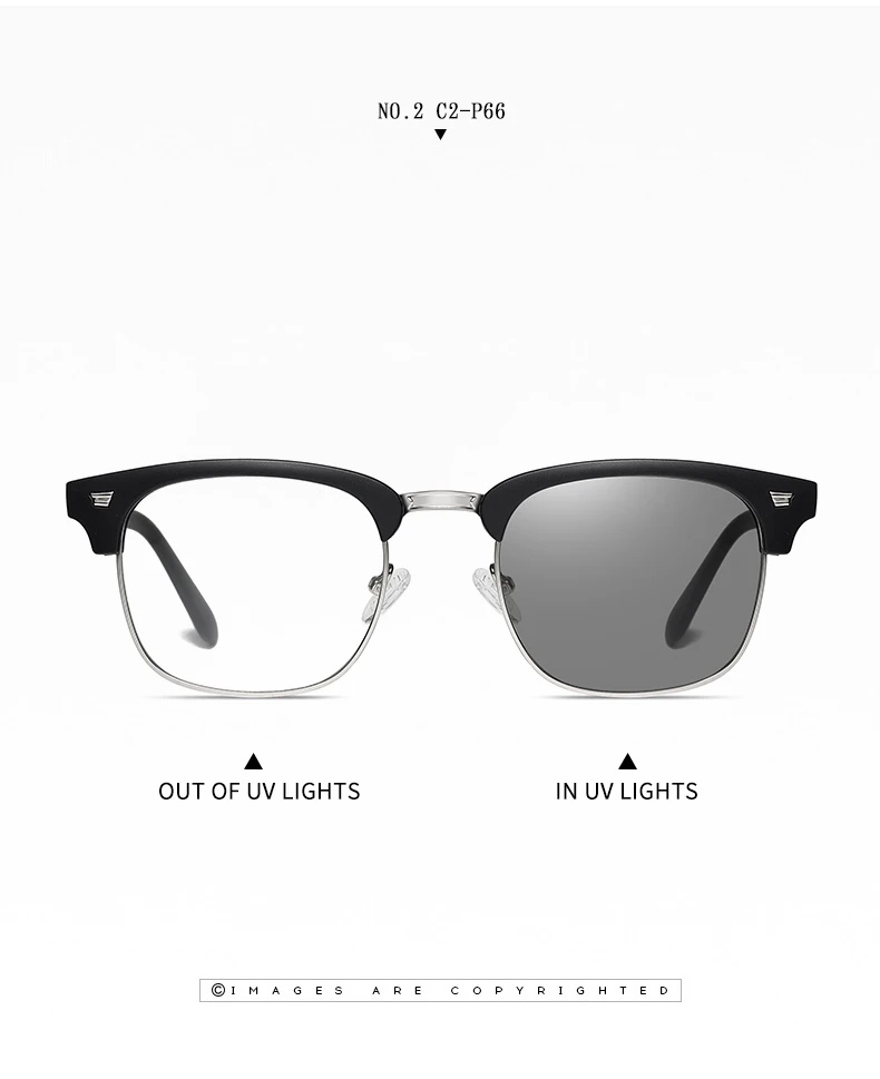 Fotocromatiche Blu Di Blocco Luce Occhiali Leggeri Occhiali Di Tr90 Retro  Senza Montatura Semi Uv400 Lente Del Computer Eyewear Per Le Donne Degli  Uomini - Buy Fotocromatiche Occhiali Per Computer,Occhiali Anti Luce