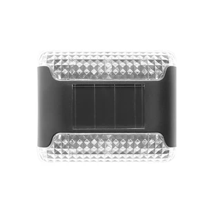 Outdoor Waterproof IP65 Integrated Led Solar Garden Light for Lawn Patio Yard Walkway Driveway Solar Path Courtyard Wall Lamp