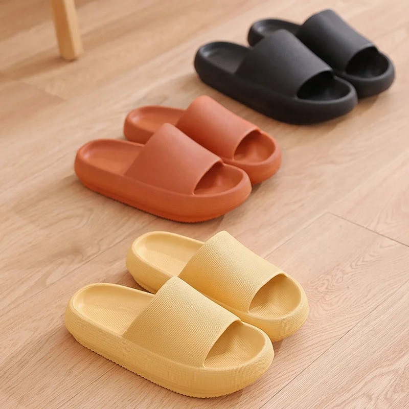 Сандалии 2021Net для мужчин и женщин, толстая подошва, платформа, пляжные тапочки, шлепанцы оранжевого цвета yeezy, детские тапочки, с коробкой