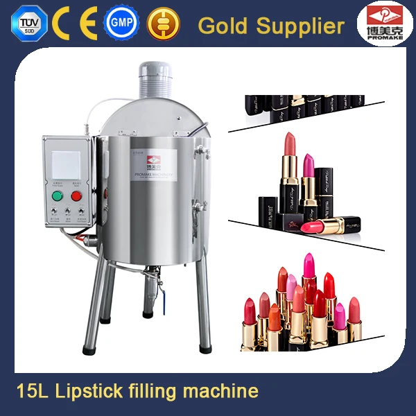 100L Insulating Layer Lipstick Heating Mixing Filling Machine Lip Gloss Heating Filling Machine