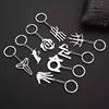 Stainless steel keychain