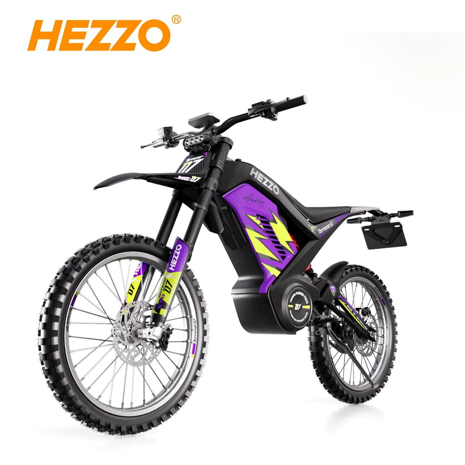 HEZZO D7 Electric Dirt Bike - 8000W off-Road Powerhouse
