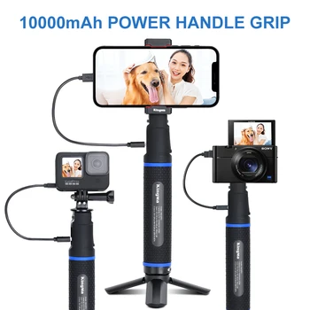 KingMa KM-GP01 Battery Hand Grip 10000mAh Portable Monopod for Cameras Camcorders Smartphones detail image