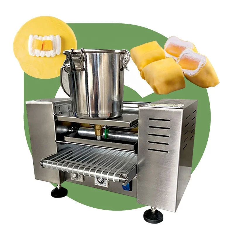 Durian Crepe Make Pour Crepe Commercial Melaleuca Cake Crust Duck Pancake Machine a De Crepe Automatique