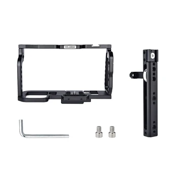 YELANGU C9 Aluminum Alloy Camera Cage for for Blackmagic Design Pocket Cinema Camera BMPCC 4K 6K Cage Rig product image