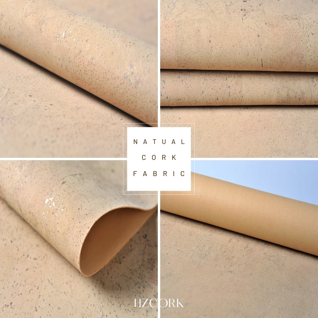 natural cork material cork leather color