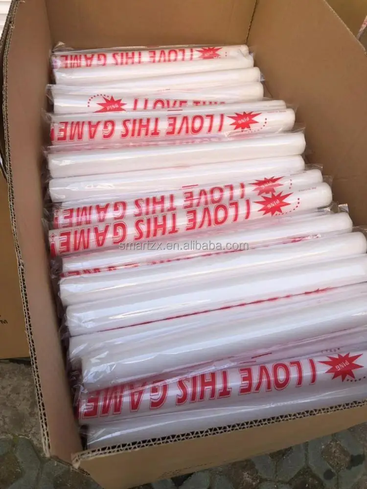 Promotional Led Glow Foam Stick,Light Up Foam Baton For Party Wedding