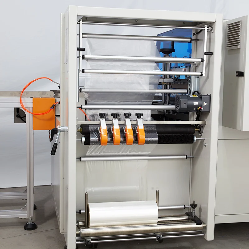 GURKI Note Book Magazine Automatic Shrink Wrapping Machine Side Sealer Shrink Wrap Tunnel Machinery for Books