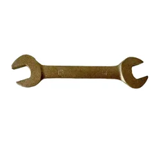 Non Sparking Tools Aluminum Bronze Double Open End Wrench 13*14mm