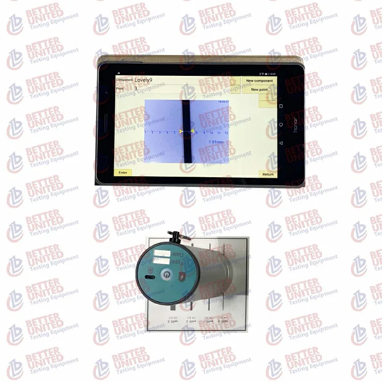 Concrete Automatic Digital Wireless Crack Depth Width Gauge Meter