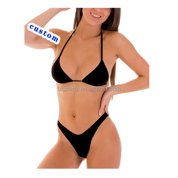 Swimwear Manufacturer Custom Private Label Womens Shaped Triangle Top