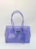 Tpu deep purple-keychain with rivets-352715cm