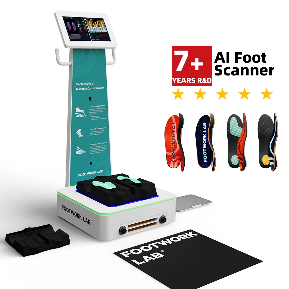 3d Foot Scanner Ai Detection Equipment Custom Molded Orthotic Insoles for Plantillas Ortopdicas