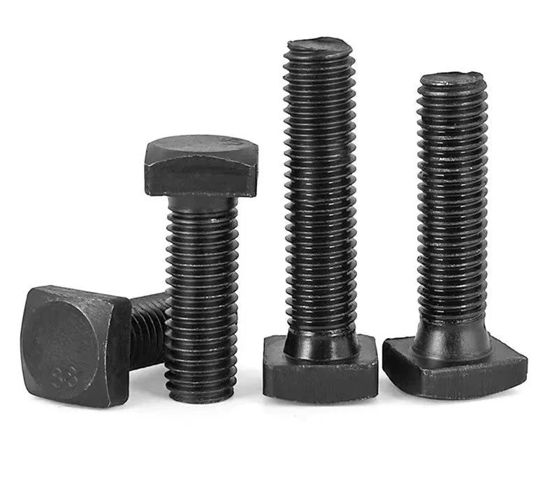Hex Bolt M5 Half Thread Black Oxidation DIN933/DIN931 Screw Custom Manufacturer RoseMary in China -