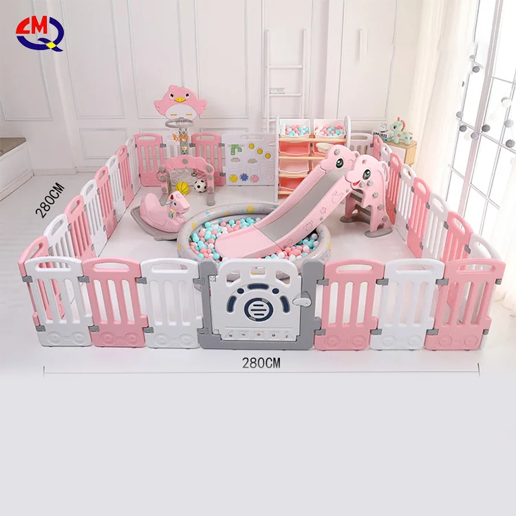 Hot Sale Multifunctional New Design Safety Kids Plastic Indoor Playard  Fence Baby Playpen - Buy Baby Indoor Playpen,Kids Folding Fence,Playpen  With Slide Swing Toys Product on Alibaba.com