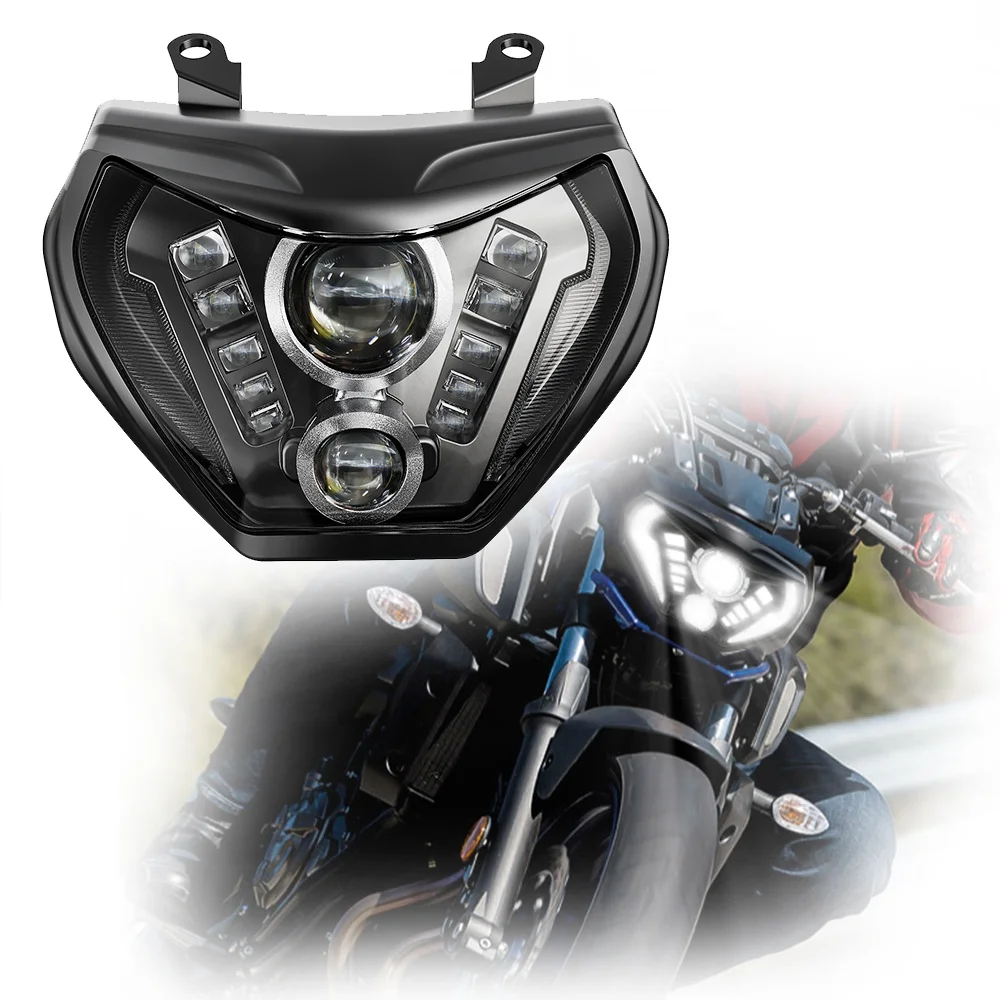 YAMAHA MT-07 MT-09 2014-2019 LED ヘッドライト | バイク