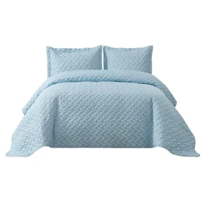 Hot Sale Cheap 100% Microfiber Bedspread Quilted Cover