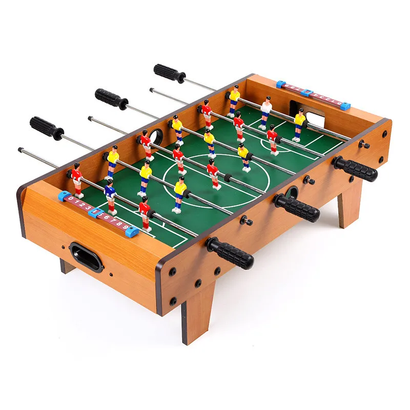 27" Indoor Football Table Soccer Game Foosball-Log Color 