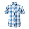 Turquoise Navy Plaid