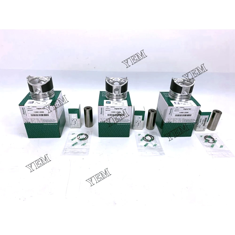 103.10 Engine Piston Set for Perkins Backhoe Loader