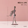 Statuetta in ferro battuto di piccole dimensioni