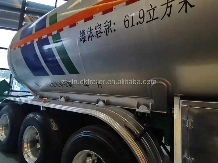 50,000 Liters Lpg Gas Tank Semi Trailer/ Lpg Tanker For Gas Transport ...