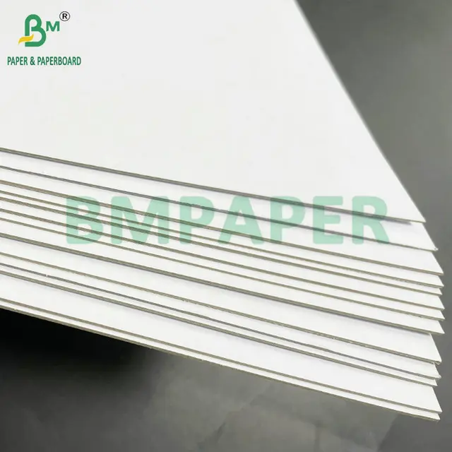 1.2mm 1.4mm Double Sided White High Thickness Laminated Carton Board For Book Cover