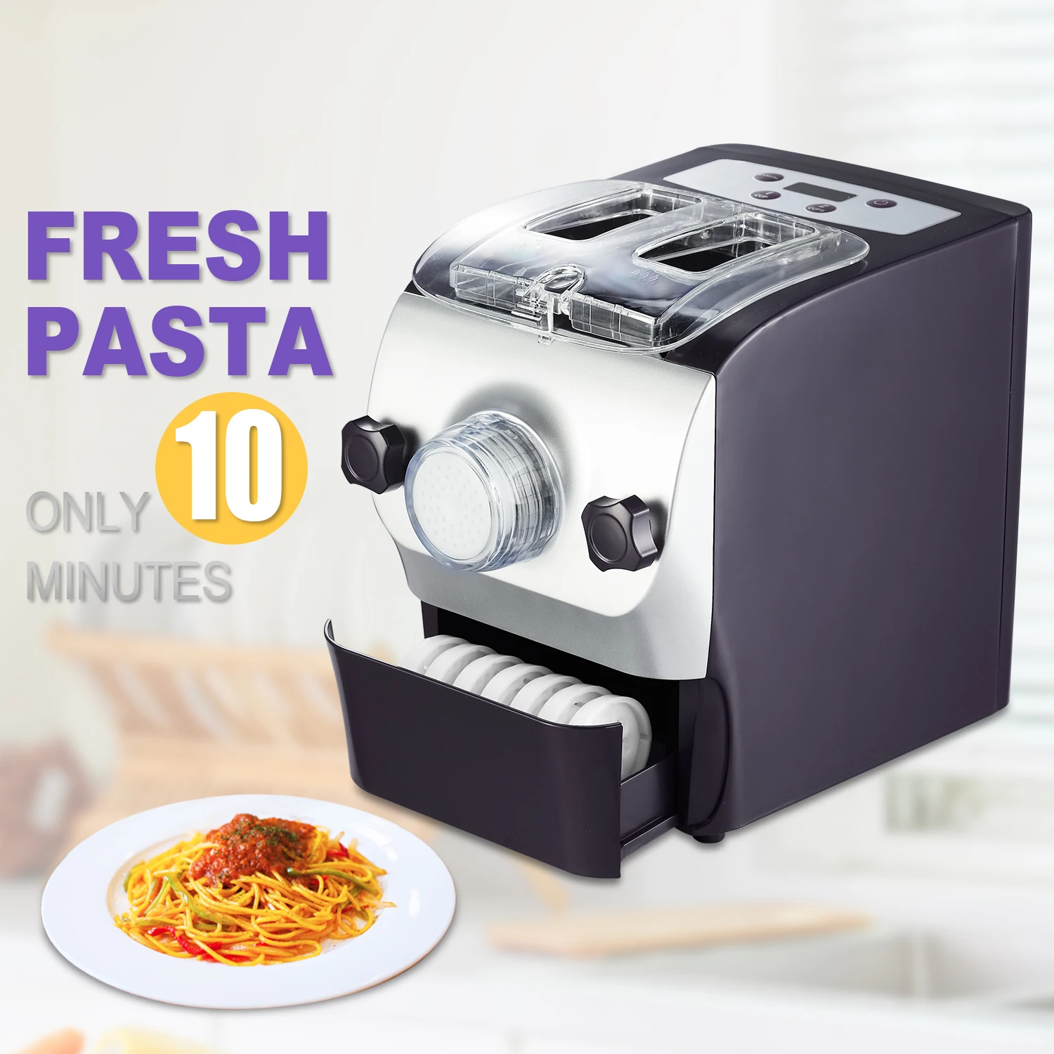 New Smart Electric Automatic Quick and Easy Functional Noodle Pasta Maker  Machine - China Pasta Maker and Noodle Maker price