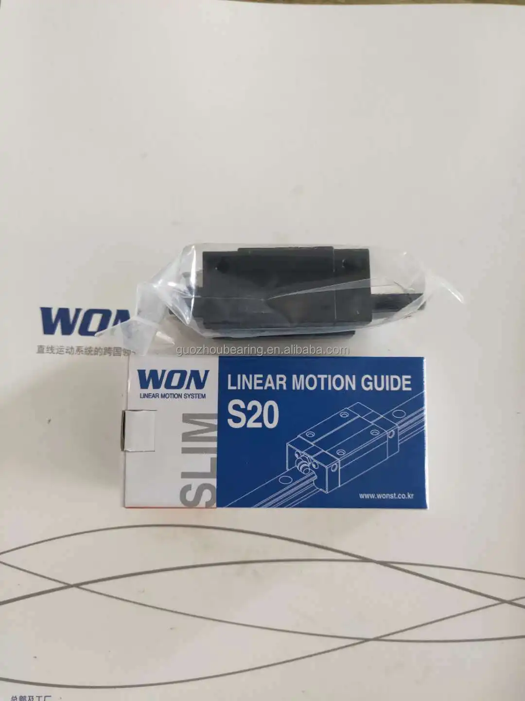 Original WON Linear Motion Guide Bearing Linear Guide Block S15C S15CUU S15CUUG0 S15CSSG0 S15CUUG1 S15CSSG1
