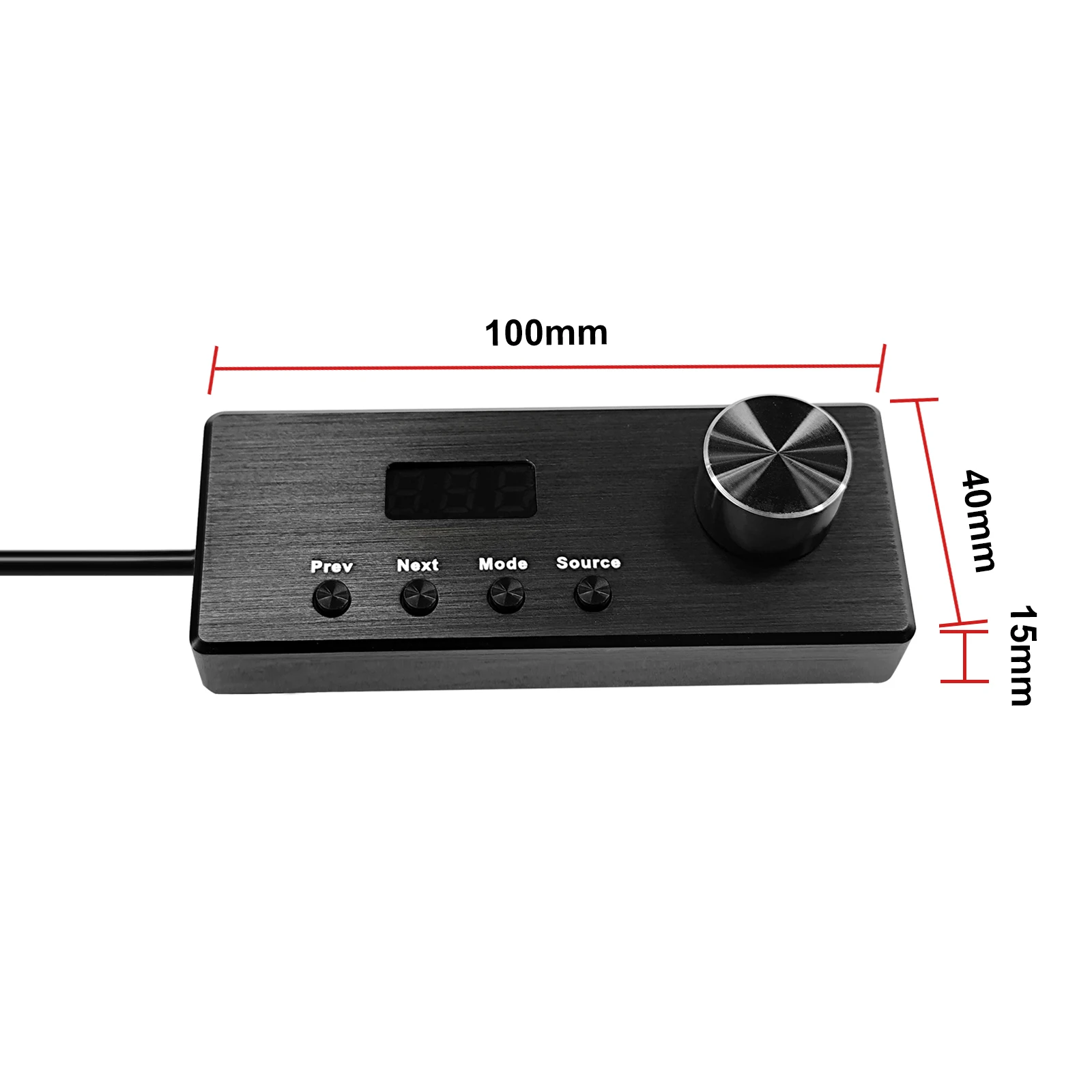 Auto Electronics Car DSP Power Amplifier with Remote Control Volume and Line Controller