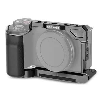 NEEWER ZV-E10 Protective Metal Video Rig Camera Cage with Silicone Grip for sony ZV-E10